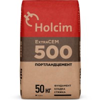 Цемент Holcim "Экстра" М-500, 50кг