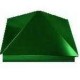 Зонт на столб 39*39 см, цвет- темно-зеленый