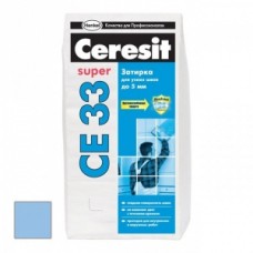 Затирка "Ceresit" CE-33 - голубая, 2кг